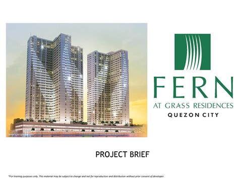 Fern at Grass Residences .